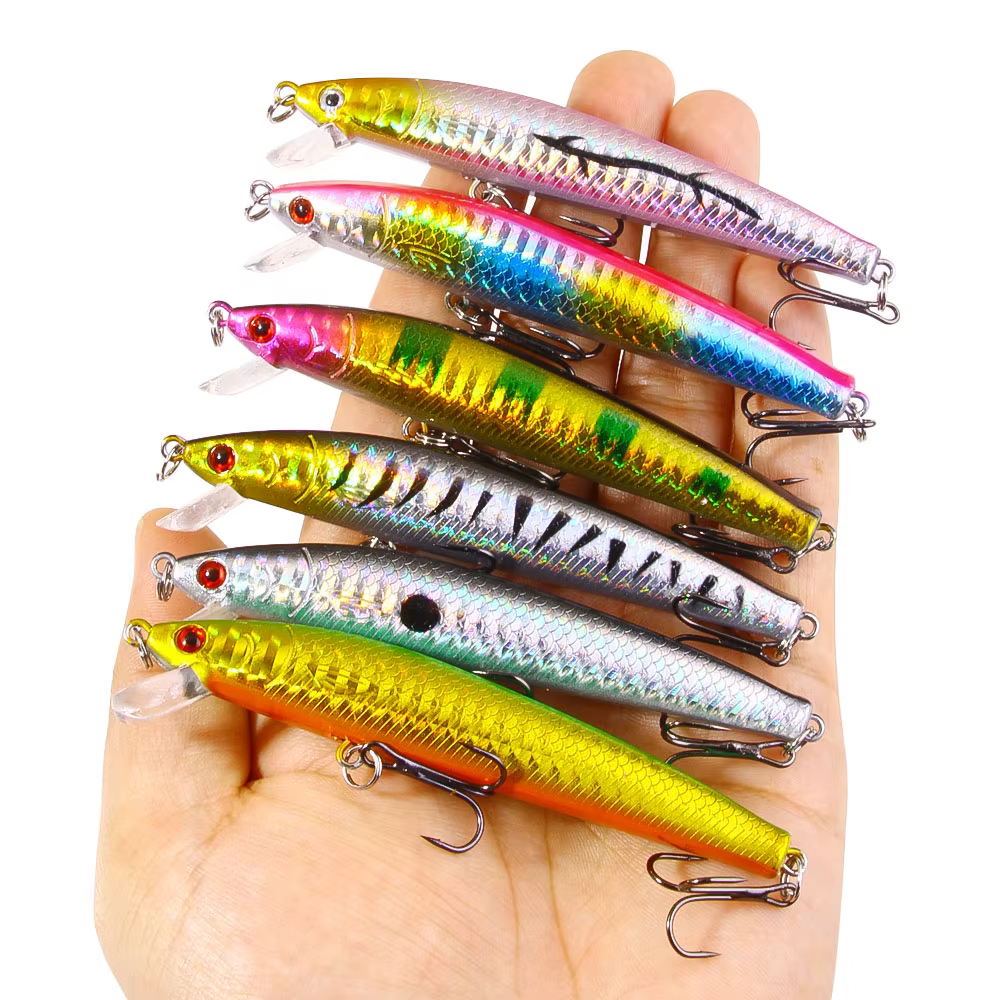 Jerkbait Minnow Wobbler - Señuelo duro para trucha y lubina - imagen 3