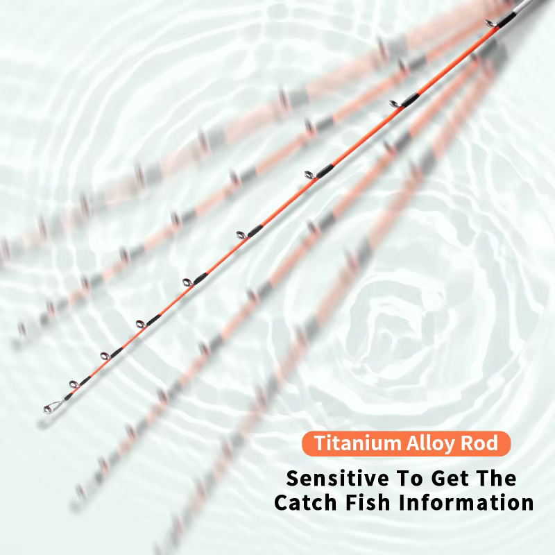 Caña de pesca Kawa Ultra Ligera Punta Titan para calamar y pulpo - imagen 5