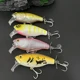 Señuelo crankbait vibrador con cola giratoria para agua salada - imagen 4