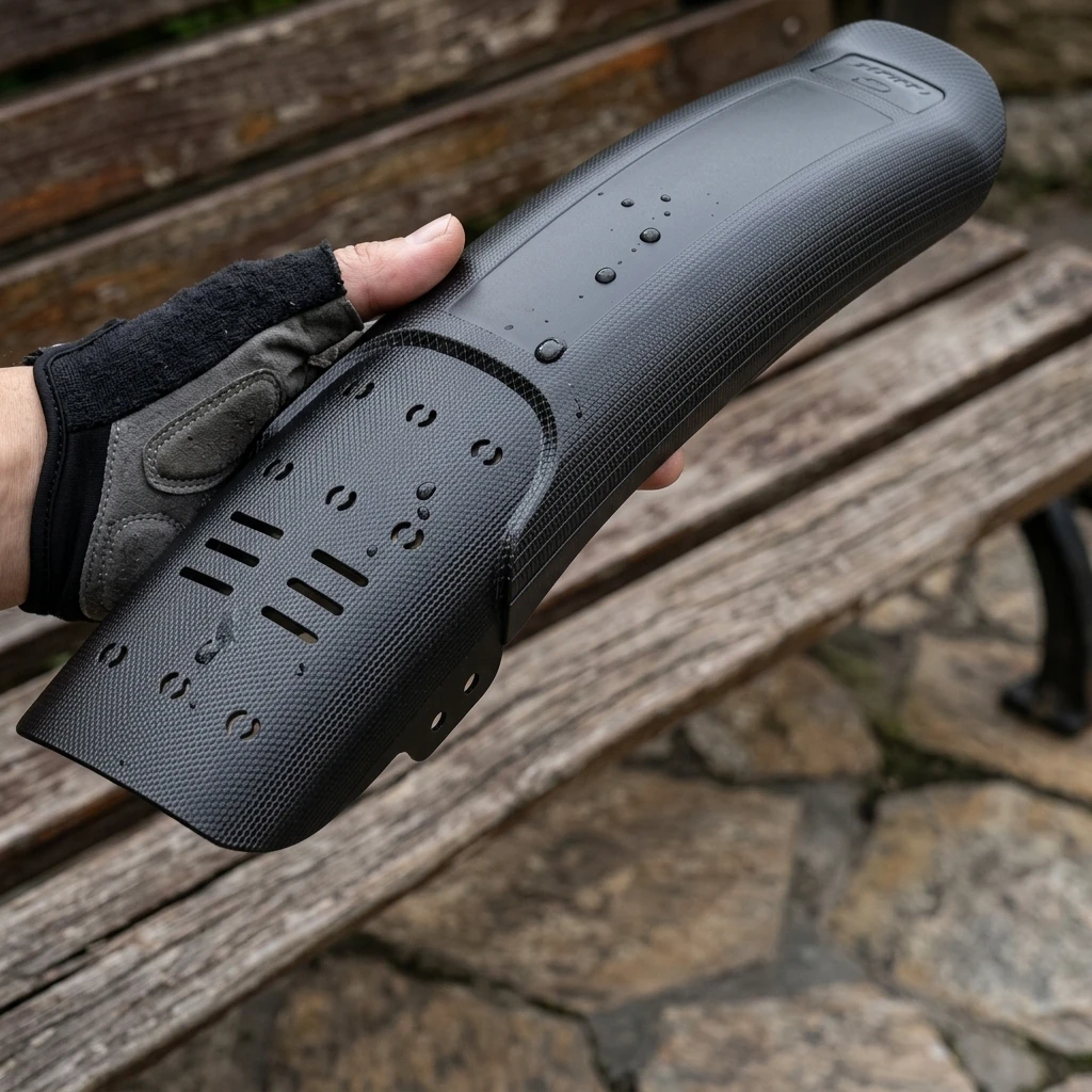 Guardabarros impermeable para bicicleta ABS resistente con liberación rápida - imagen 5