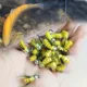 Señuelos de pesca con mosca Humpy amarillo y negro para trucha - imagen 5