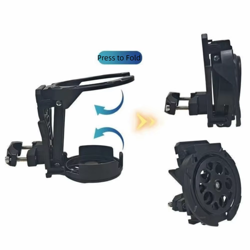 Soporte universal para bebidas en moto