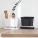Organizador minimalista de utensilios de cocina con escurridor - imagen 5