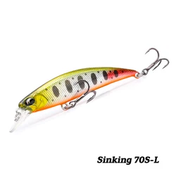 TSURINOYA DW75 Minnow hundido – Jerkbait wobbler para lubina