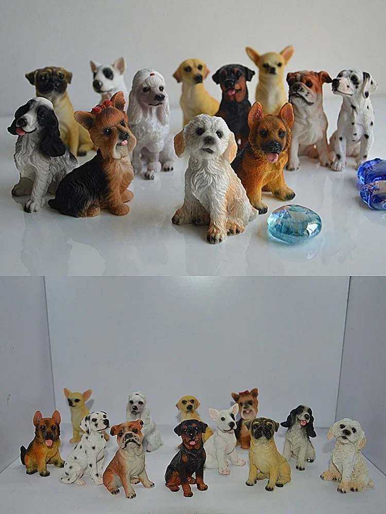 Miniatura de perro pug vista frontal con detalle de ojos