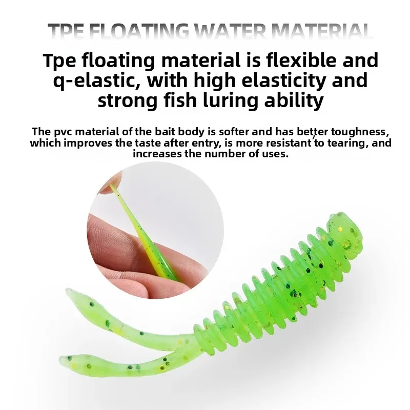 MUKUN-Mini Señuelo Ajing flotante para vinilos con acción jigging - imagen 2