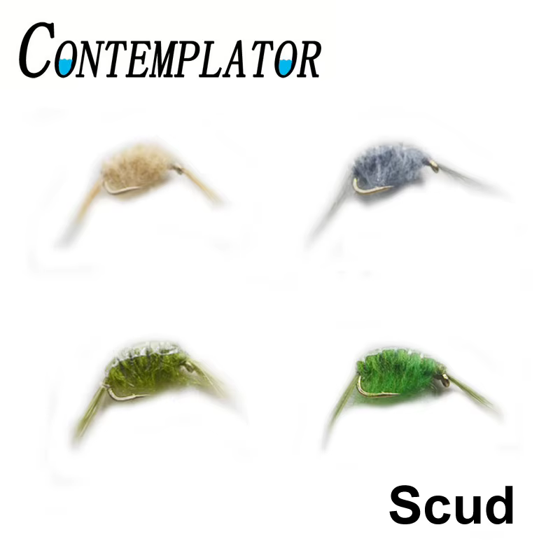 Moscas artificiales Sowbugs e insectos para pesca a mosca - imagen 5