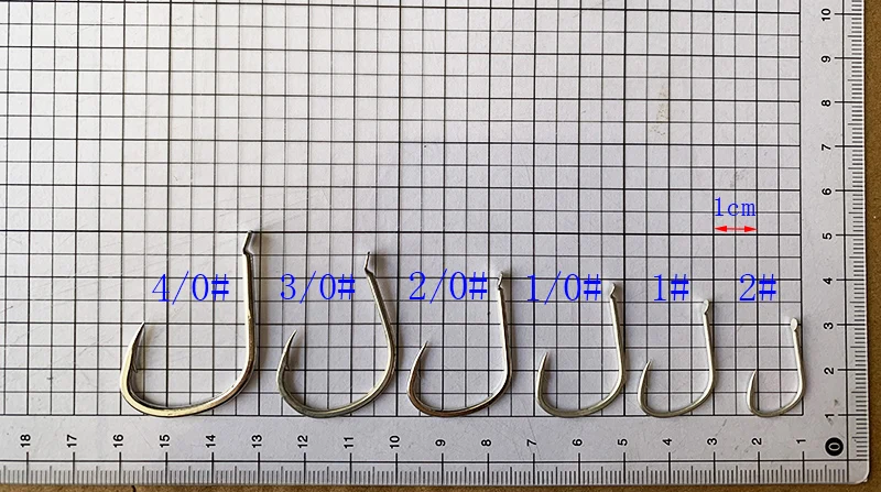 Montaje de los anzuelos en un sistema de jigging lento