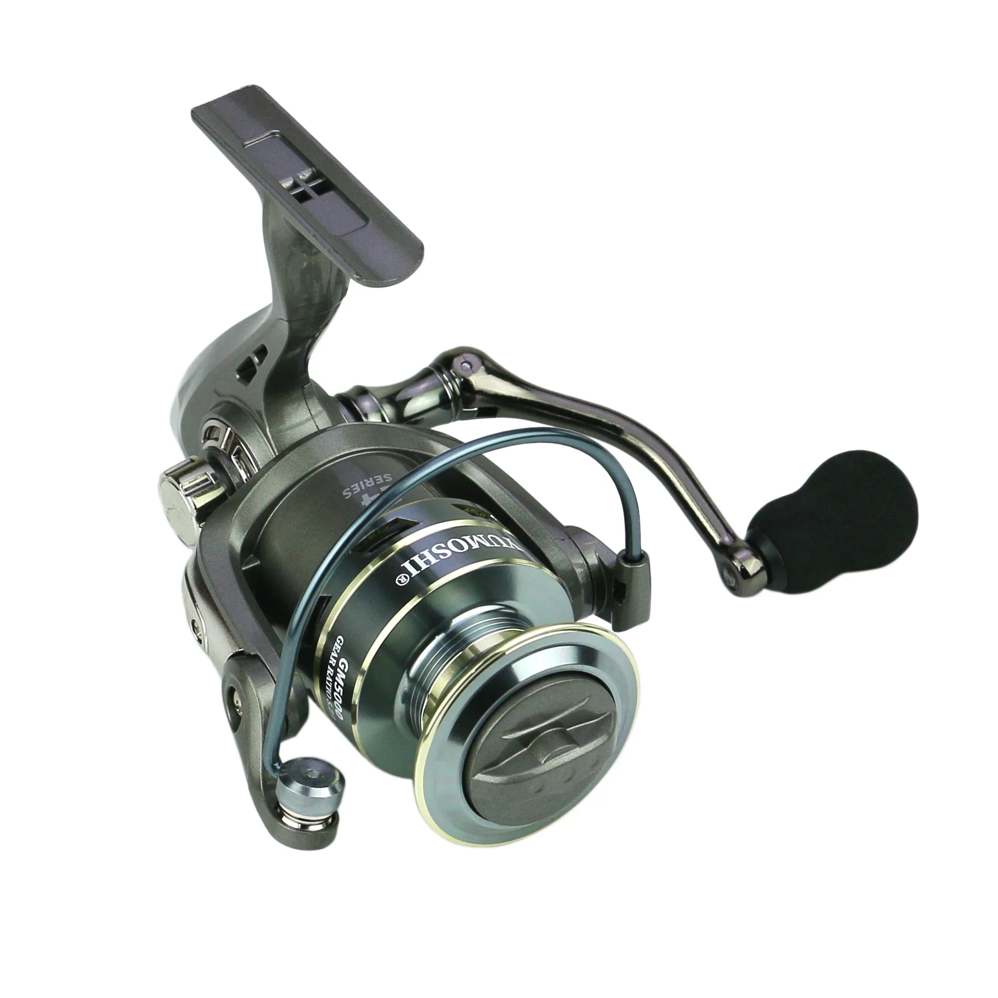Carrete giratorio de aluminio con arrastre 8KG – Mar y carpa