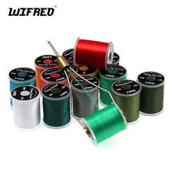 Wifreo Material para hacer moscas de colores bobina estándar 70D/140D