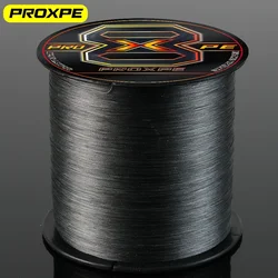 Línea trenzada PROXPE X8 – PE 8 hebras para pesca de carpa