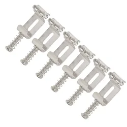Sillines Vintage para Guitarra Eléctrica – Metal Plateado 10,5mm