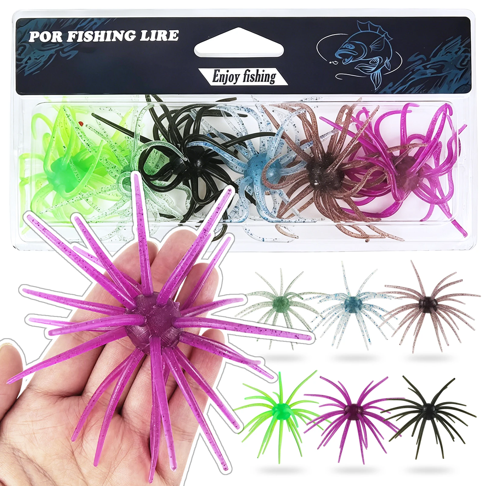 TPE FREE FISHER Señuelo flotante Wacky/Neko para pesca ligera - imagen 5