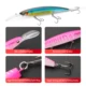 Señuelo minnow flotante de buceo profundo con doble anzuelo para mar - imagen 3