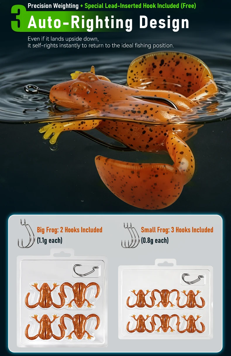 Variación de aspecto y acabado para pesca
