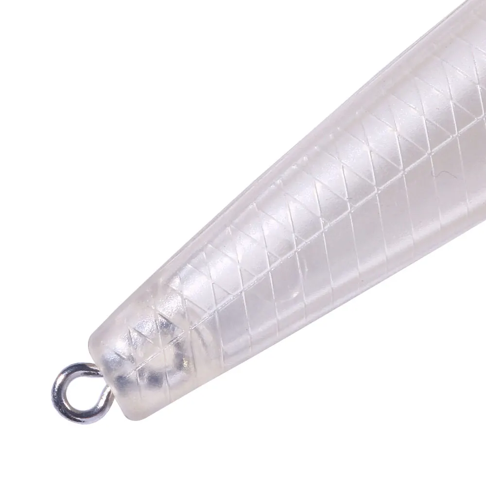 Señuelo minnow transparente sin pintar para personalizar - imagen 4