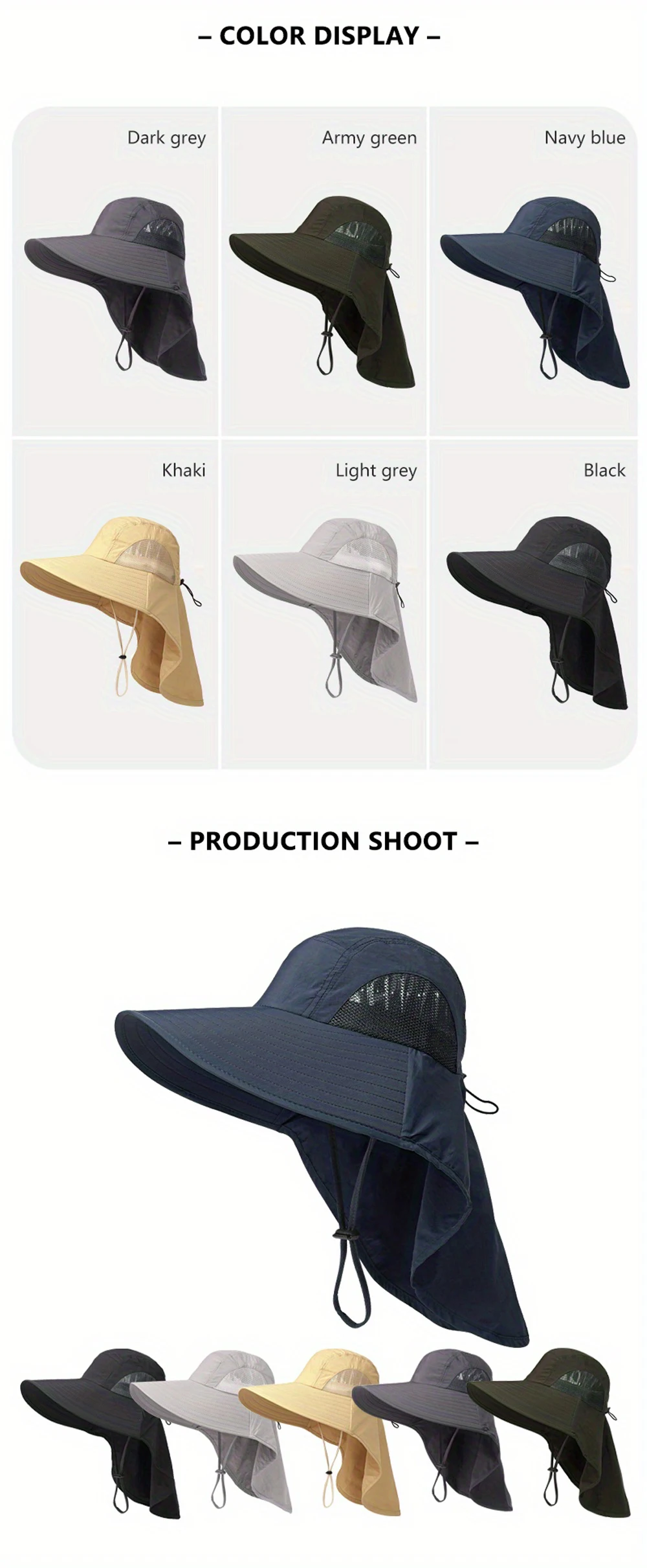 Protección UV para hombre y mujer