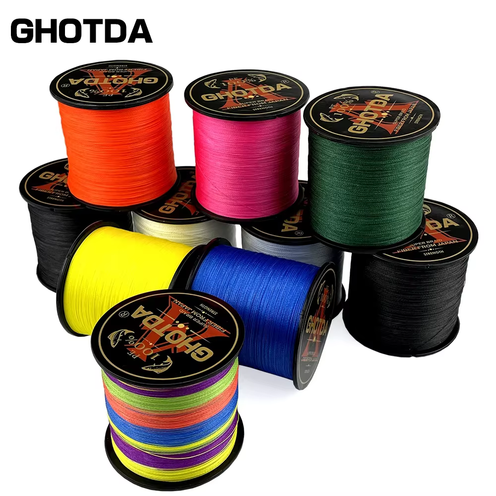 Sedal trenzado GHOTDA 4 hebras – Multifilamento para carpa - imagen 2