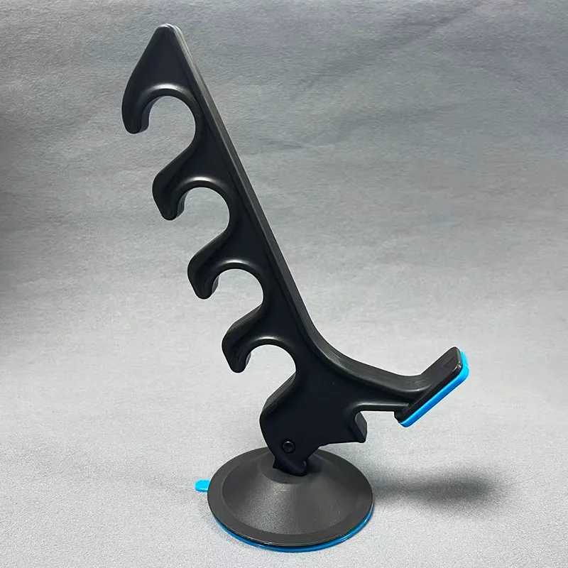 Soporte para varilla con ventosa jooyoo en uso