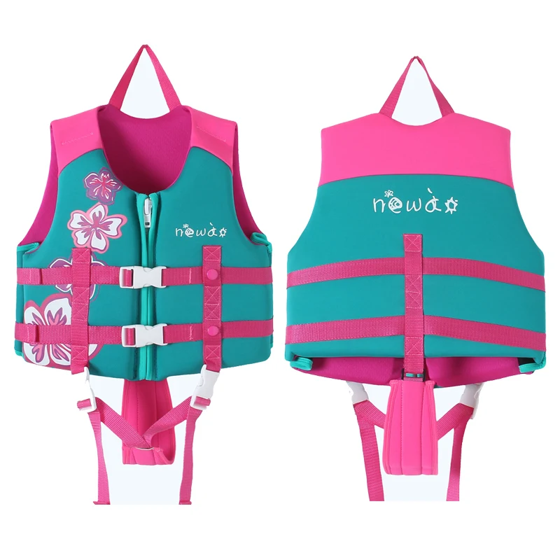 Chaleco salvavidas infantil pesca flotabilidad alta rayas - imagen 4