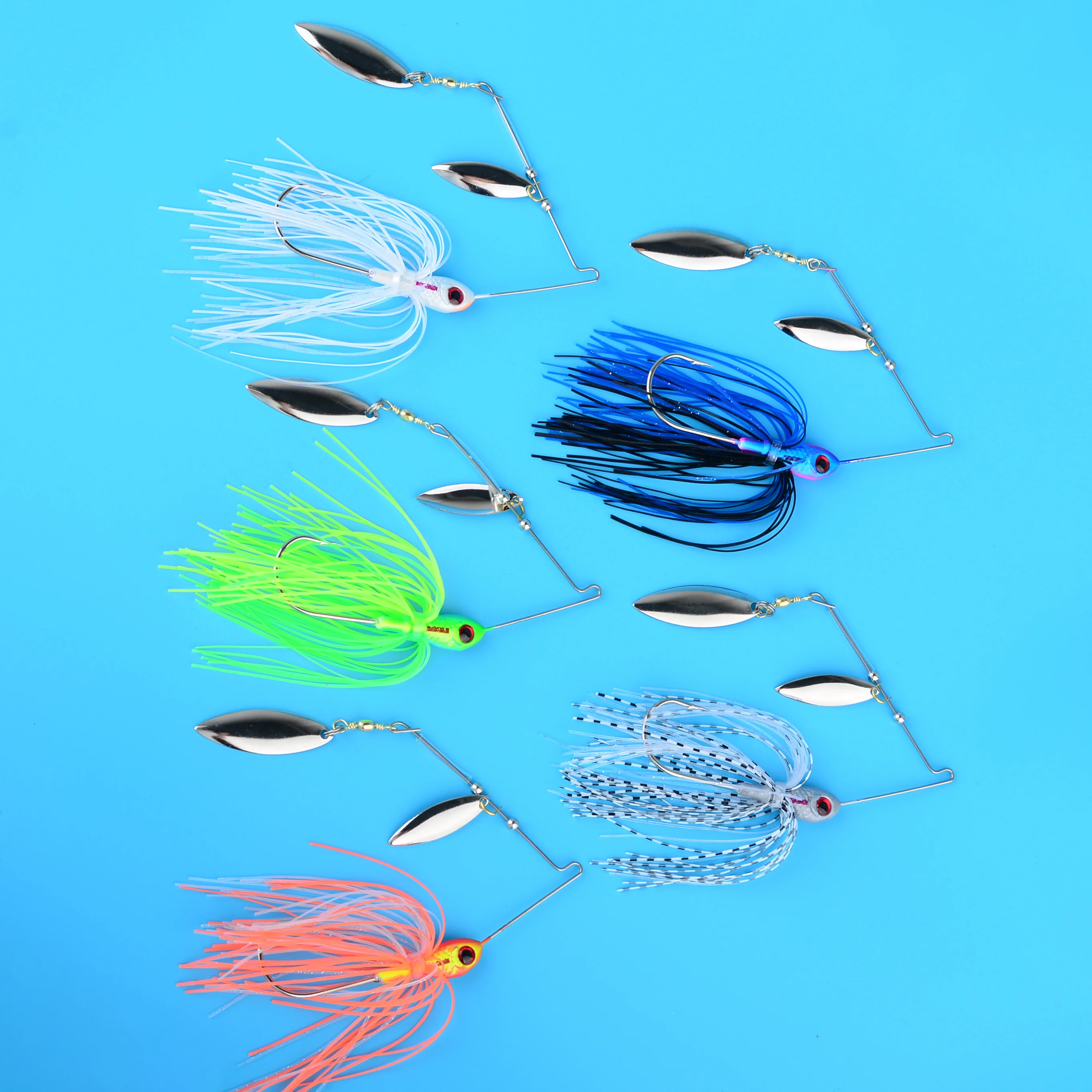 Señuelos para lucio: spinners de metal con lentejuelas - imagen 5