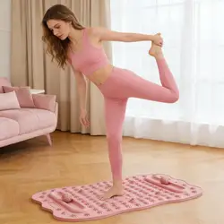 Alfombrilla Reflexología Pies con Bolas Dobles – Masaje Acupresión