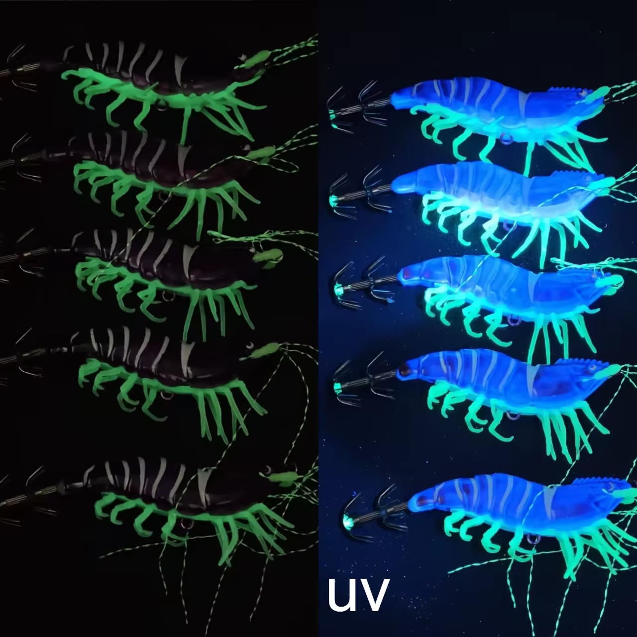 Señuelos EGI Luminosos 10.5cm – Simulación Calamar para Sepia y Pulpo