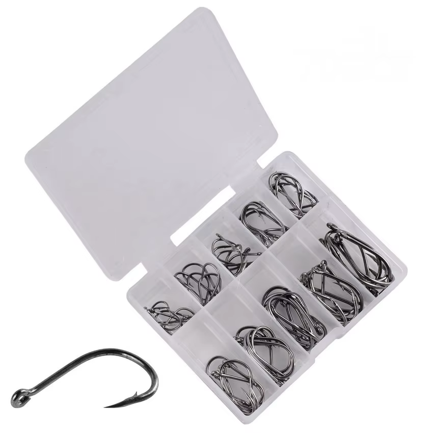 Anzuelos de pesca para trucha y carpa – Set jig head y círculo - imagen 4