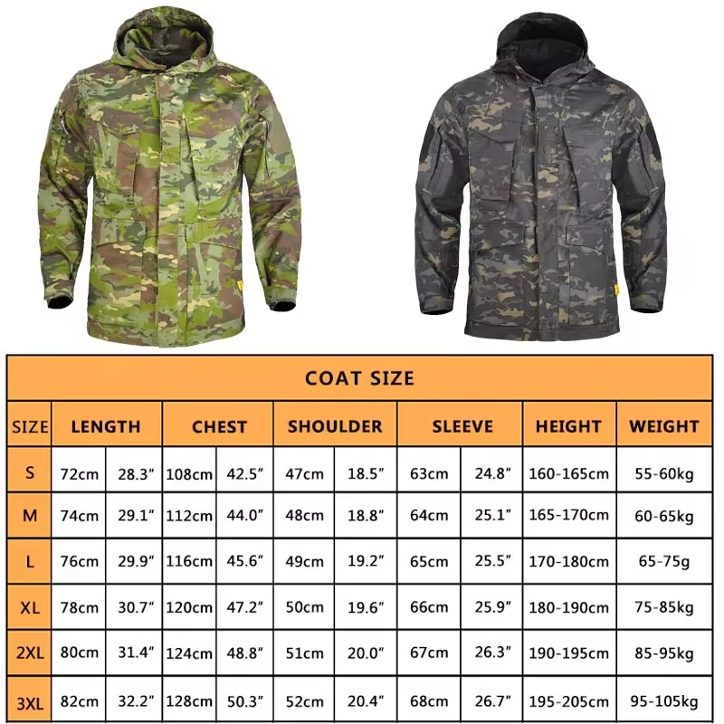 Chaquetón táctico HAN WILD – Cortavientos y térmico para hombre - imagen 3