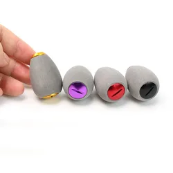 MNFT Perillas EVA para manivela de carrete con tapa de aluminio universal