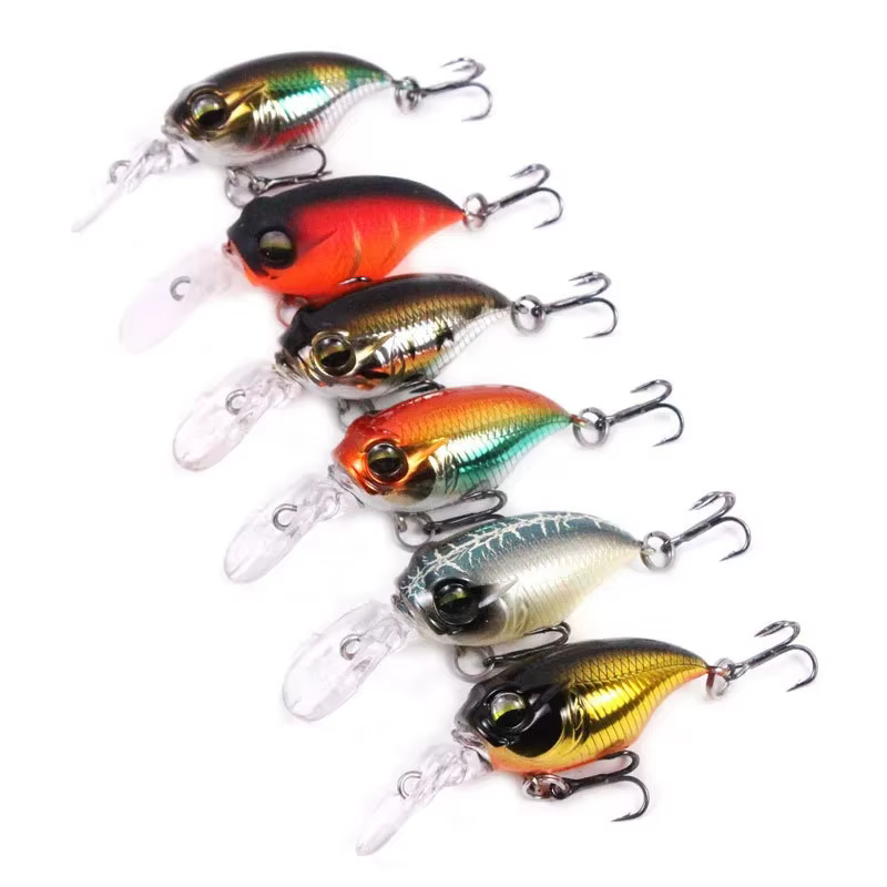 Crankbait Swimbait con Anzuelos Triples – Señuelo Artificial para Pesca de Depredadores - imagen 2