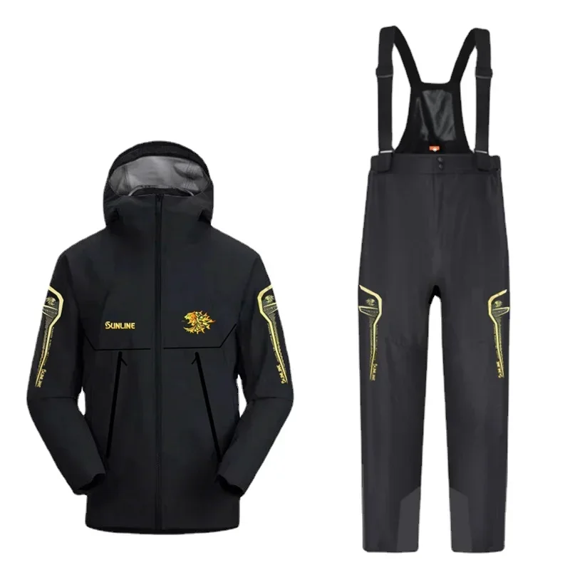 SUNLINE ropa de pesca capas chaqueta impermeable pantalón fino - imagen 4