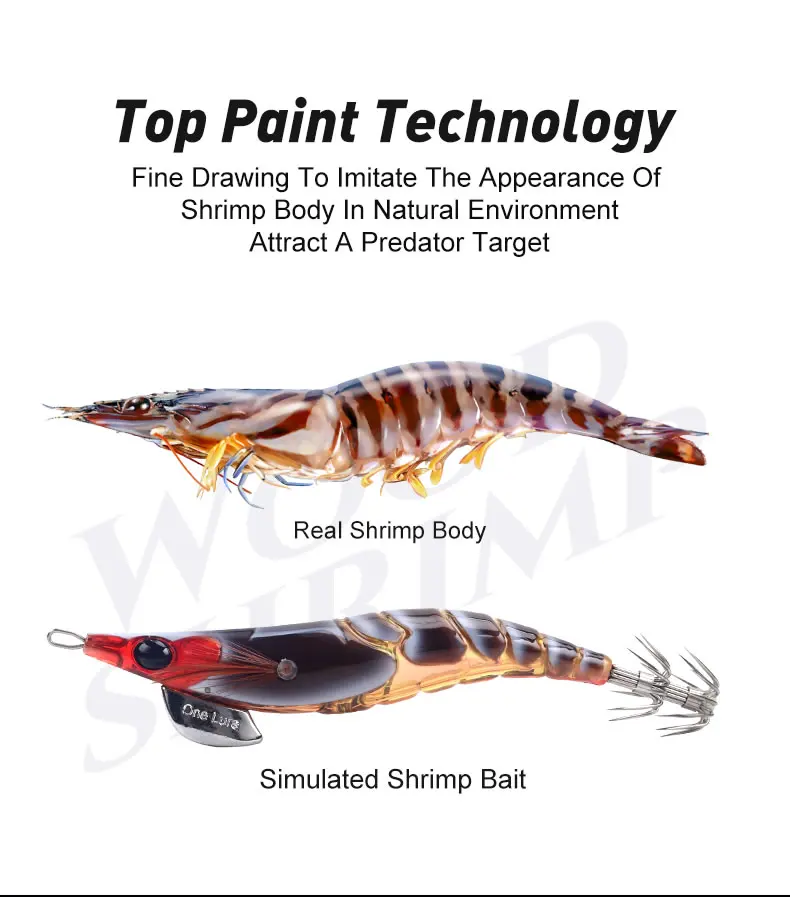 Variedad de colores de la gama Squid Bait