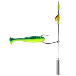 Anzuelos Texas Rig 5 uds – Para lubina, Drop Shot y Carolina