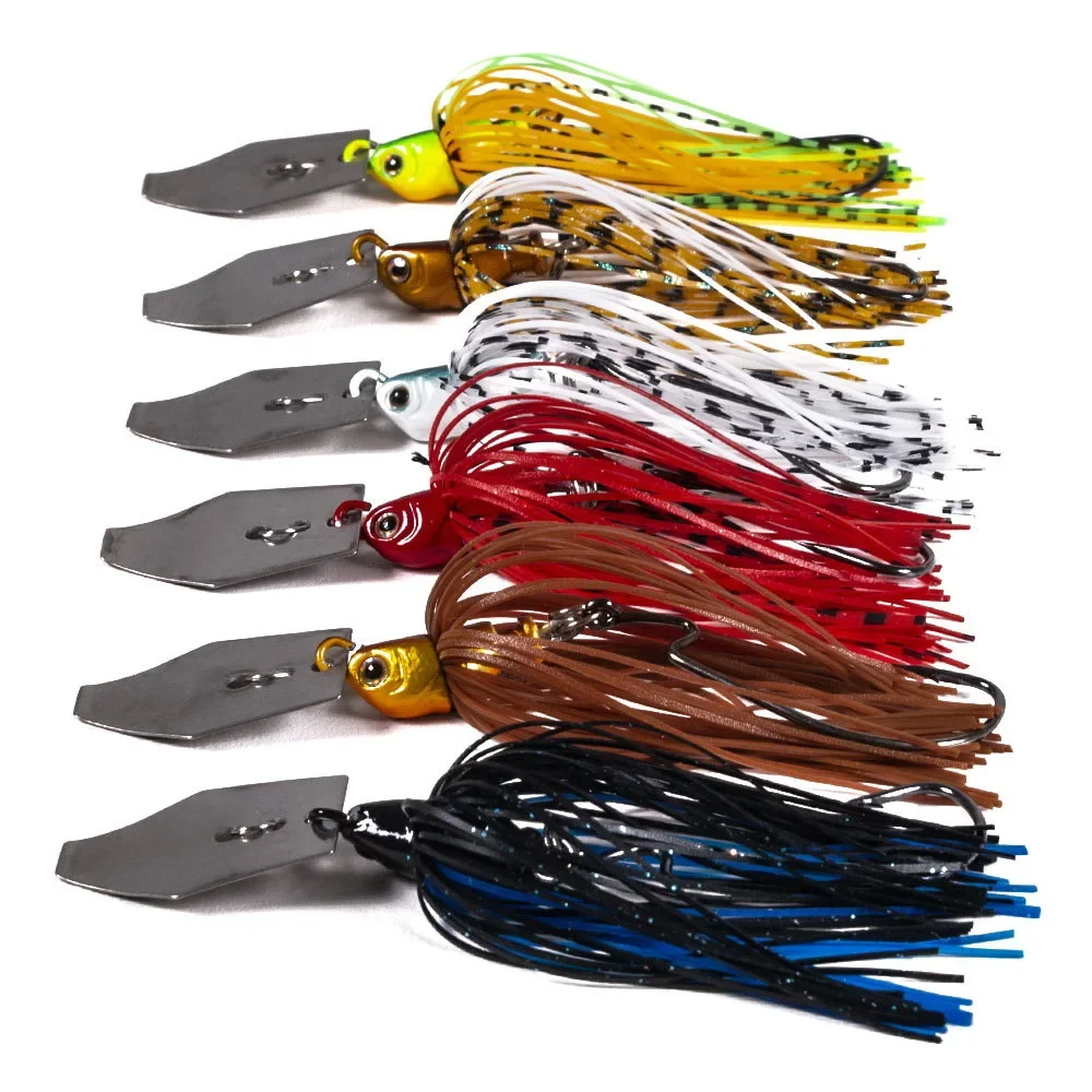 Señuelo Wobbler Metal 100mm para Lucio – 11g con falda de goma - imagen 4