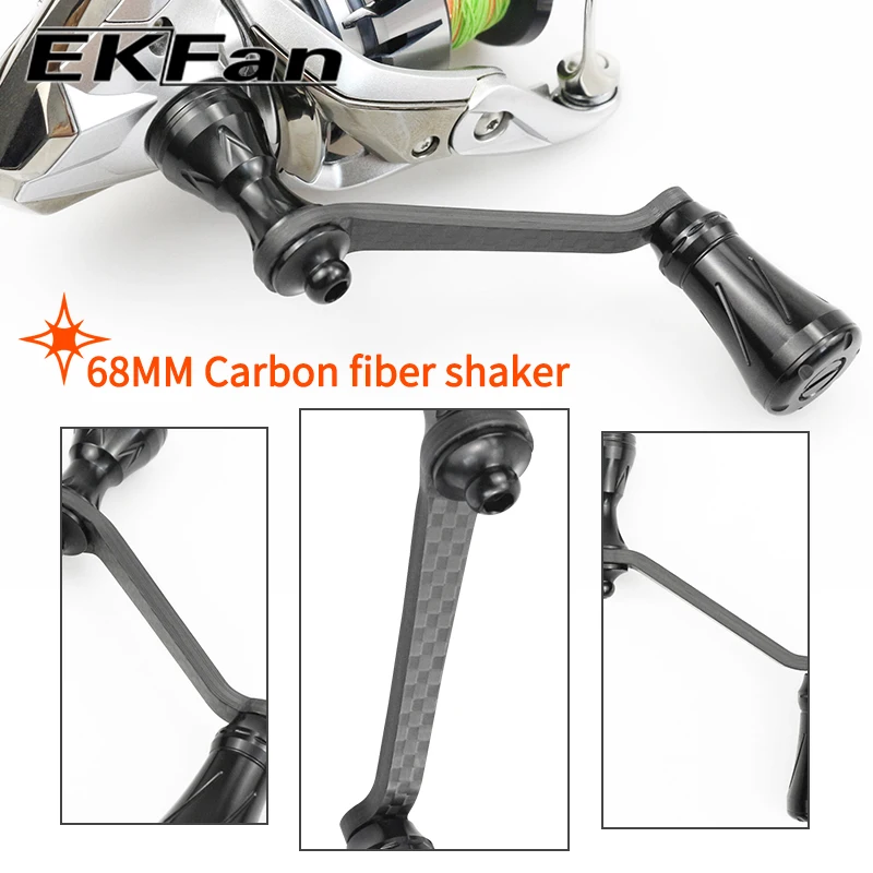 Perilla en uso durante pesca de spinning en entorno de roca volcánica