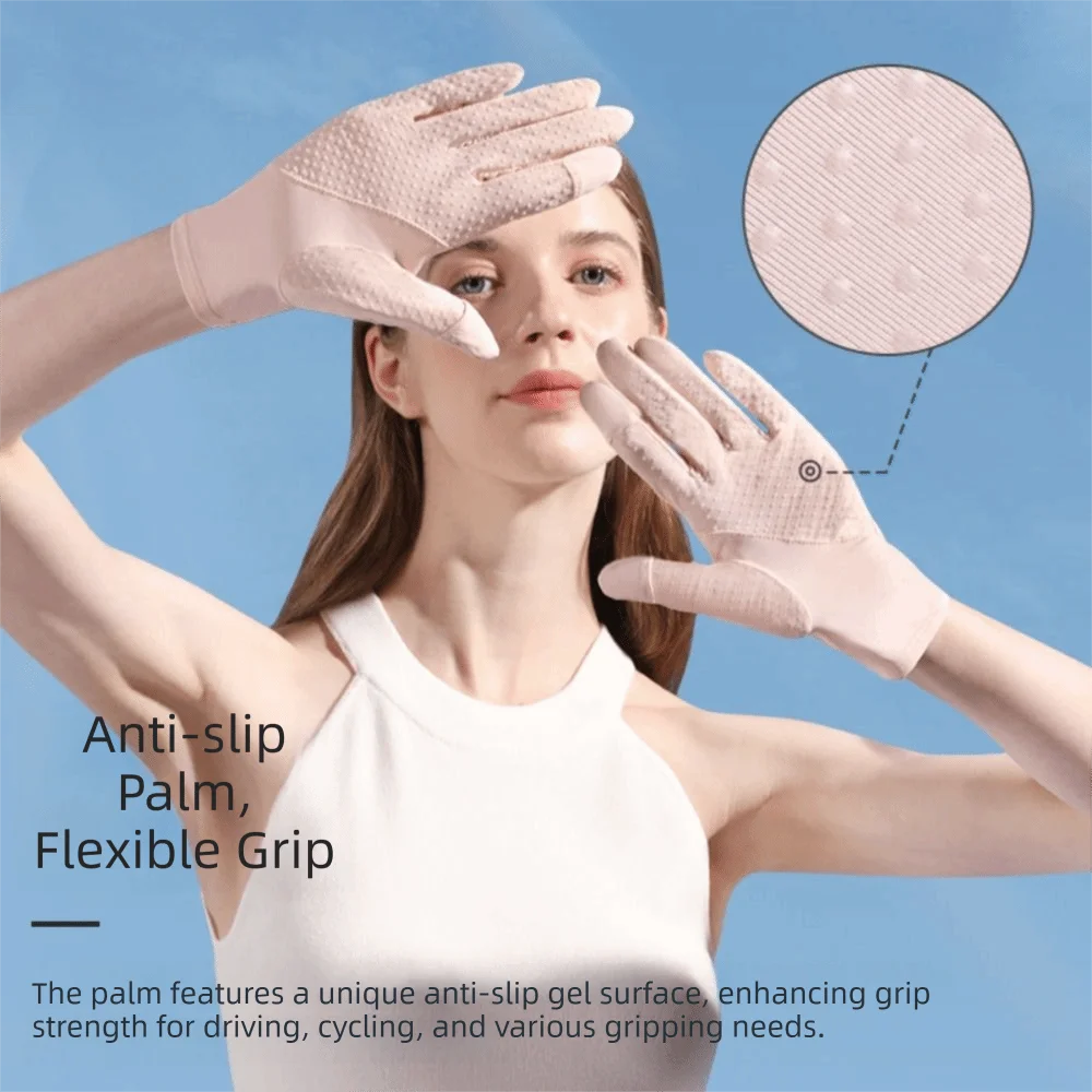 Guantes sin dedos UPF 50+ para sol y conducción, transpirables - imagen 5