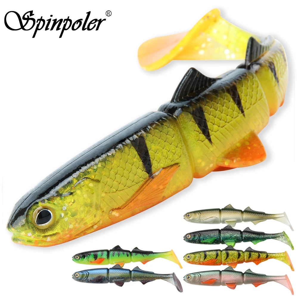 Swimbait Spinpoler Wander Shaker para lubina, trucha y zander - imagen 3