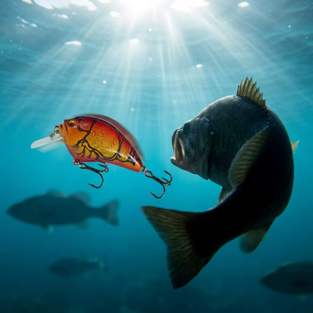 Señuelo Crankbait Biónico Resistente para Lubina y Lucio - imagen 5