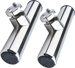 Soporte caña pescar acero inoxidable riel 7/8-1" barco yate