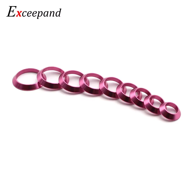 Exceepand Adaptador de ajuste de anillo decorativo para caña de pescar - imagen 2