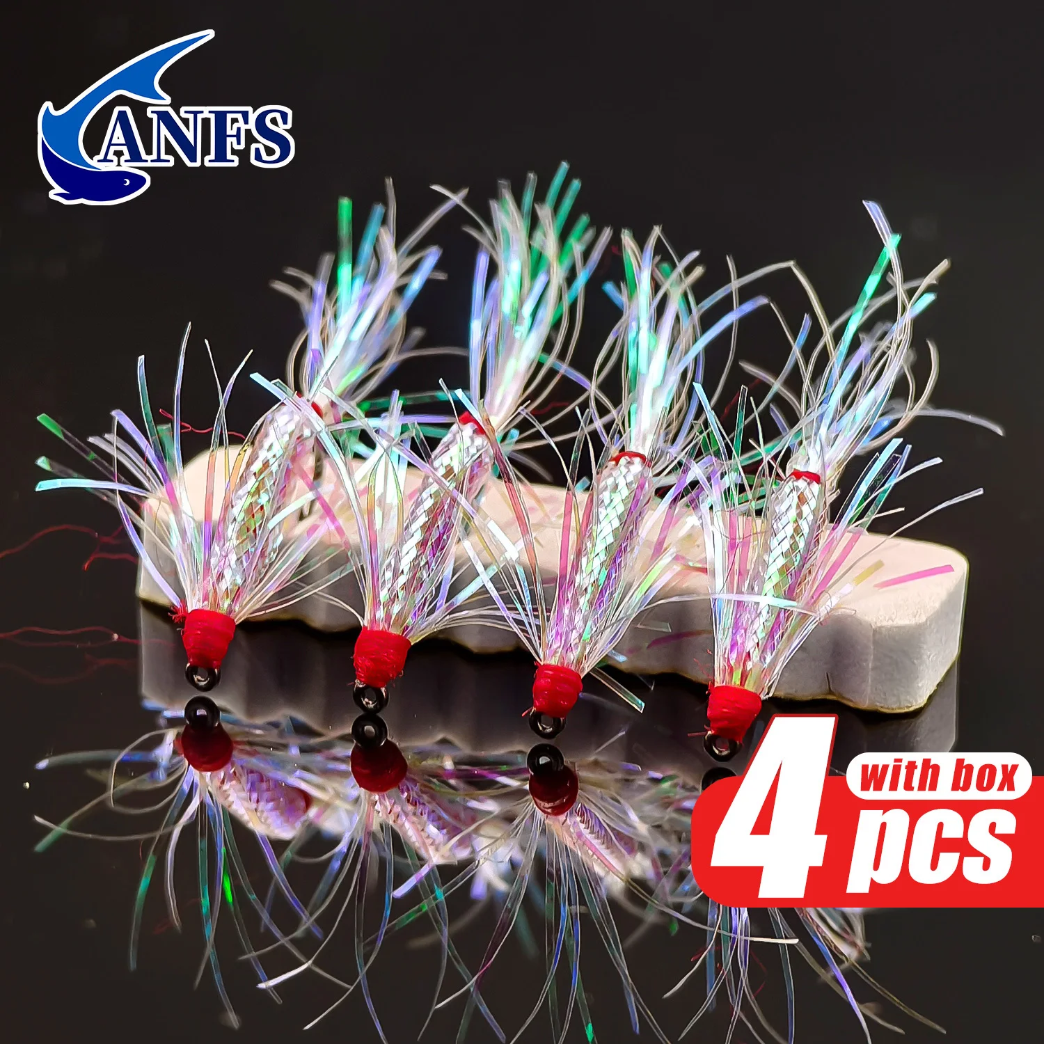 ANFS Moscas Juletraeet para salmón y trucha – montaje artificial - imagen 5