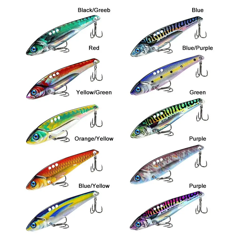 Señuelo de pesca duradero con ojos 3D