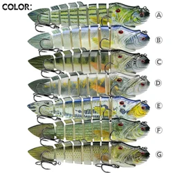 Crankbait articulado Proberos rígido para pesca