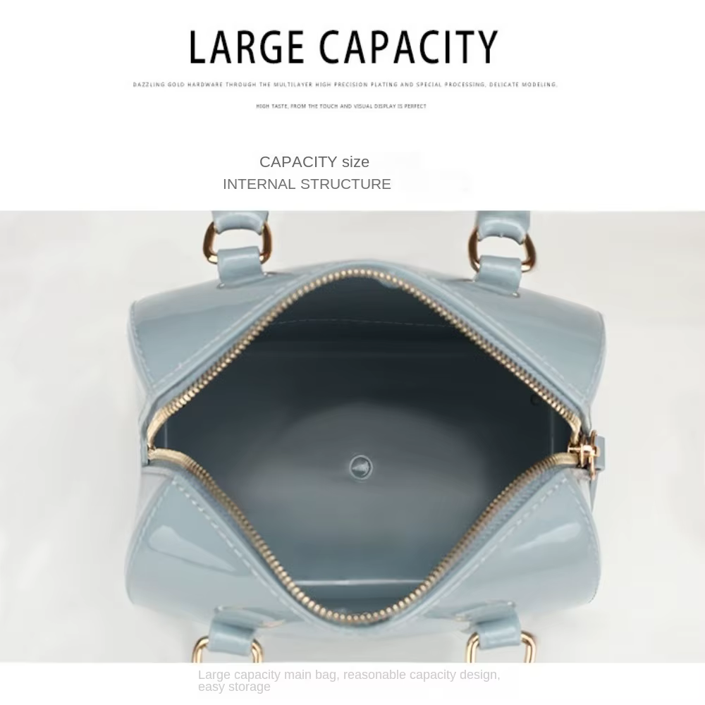Bolso Crossbody Transparente Mujer – PVC Estilo Jelly - imagen 2