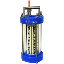 Pinboer 600W Lámpara sumergible verde para pesca submarina