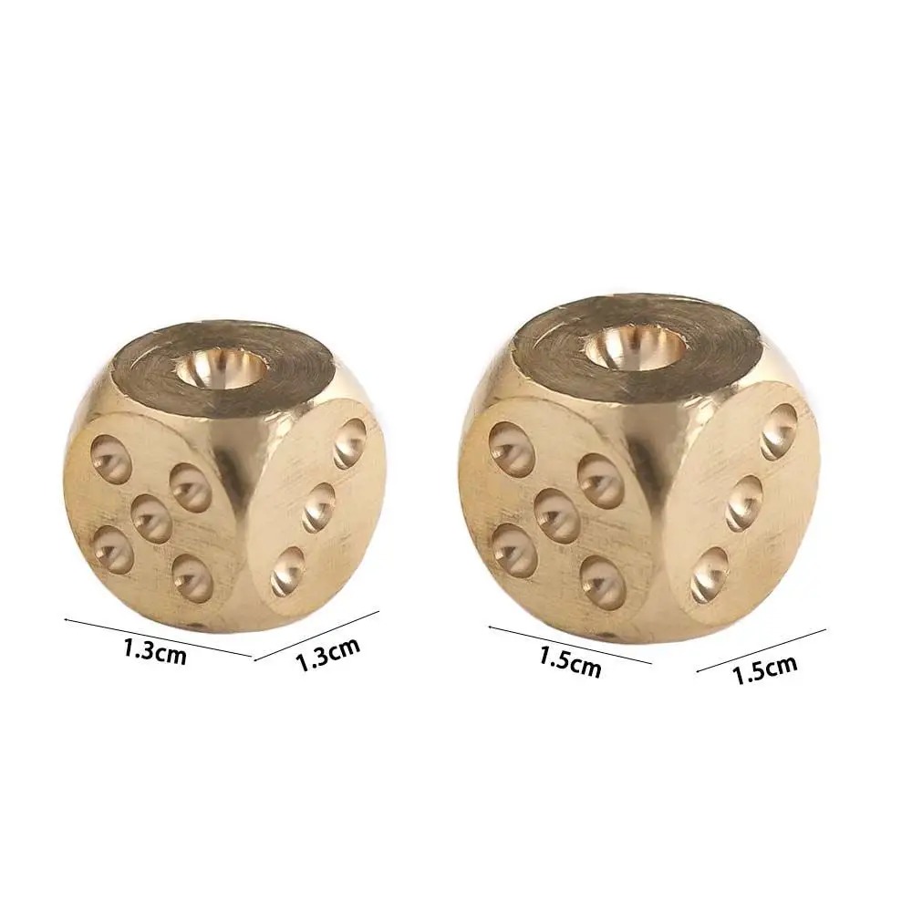 Plomos dados de cobre puro y latón macizo para pesca - imagen 5