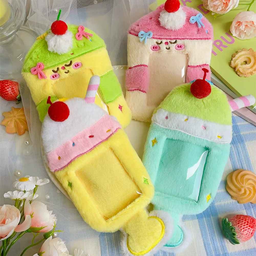 Funda Kawaii para Tarjetas 3″ con Llavero – Protector Suave para Fotos - imagen 5