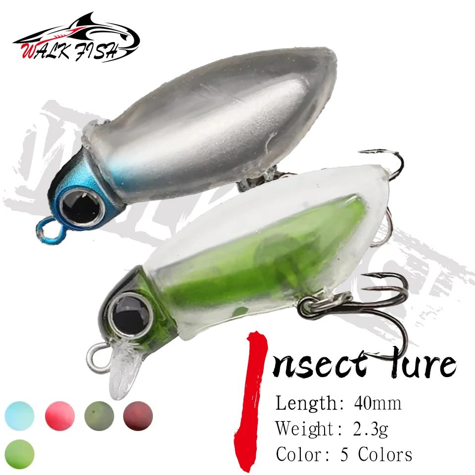 Señuelo Pencil WALK FISH – Vinilo con cola roja para superficie - imagen 4