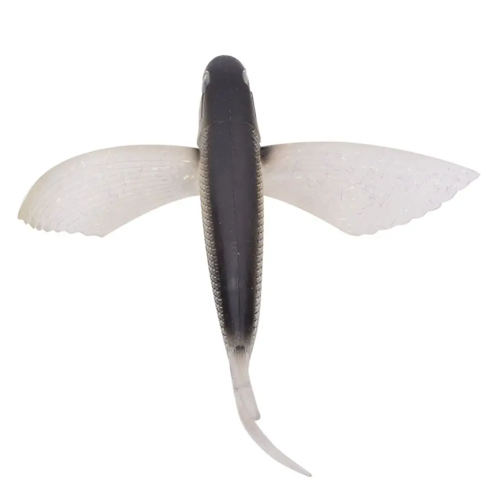 Señuelo blando pez volador para lubina con cuerpo PVC realista - imagen 5
